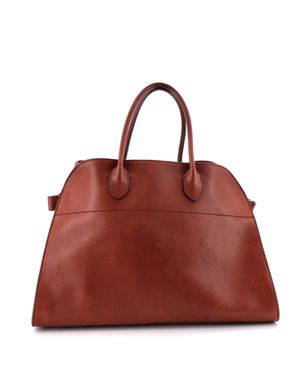 The Row Margaux Tote Leather 15 - Red