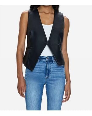 Pistola Arabella Leather Vest - Blue