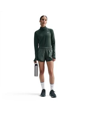 Nike Tempo Shorts Dri-Fit Mid Rise Brief-Lined Running Dsgl1397 - Green