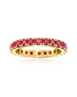 Ross-Simons Ruby Eternity Band - Red
