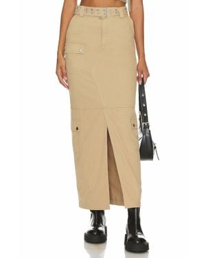 Lovers + Friends Remy Maxi Skirt - Natural
