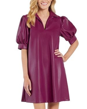 Jude Connally Emerson Swing Dress - Purple