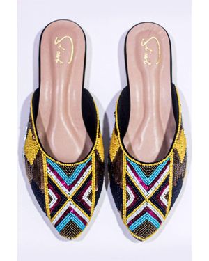 Sol’eart Kaleidoscope Slip On Shoe - Blue
