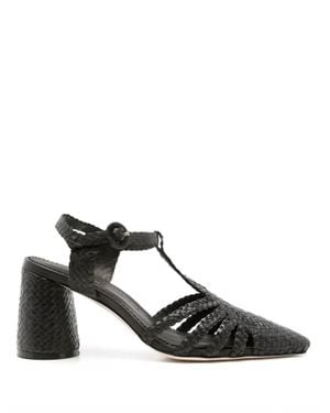 Sarah Chofakian Francoise Heel - Black