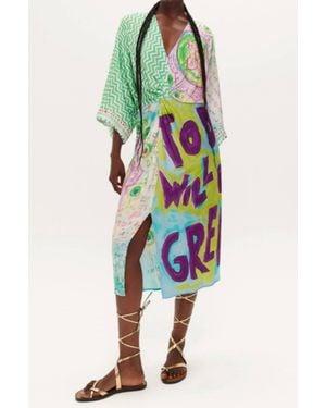 ME 369 Camila Midi Dress - Multicolor