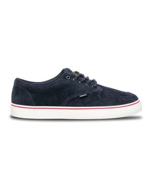 Element Topaz C3 Sneakers Eclipse Bone Suede Skate Shoes Jobb1773 - Blue