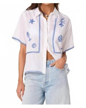 Astr Trace Shirt - Blue