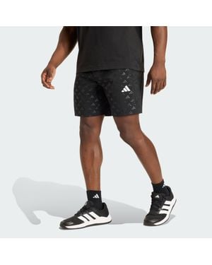 adidas Workout Essentials Brandlove Woven Short - Black