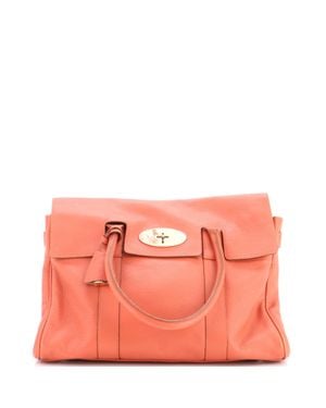 Mulberry New Bayswater Satchel Leather Medium - Pink