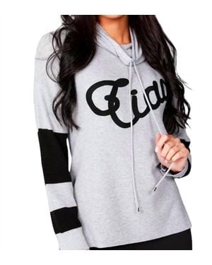 Angel Ciao Crew Neck Sweater - Gray