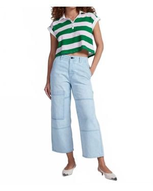 ASKK NY Rugby Muscle Tee - Blue
