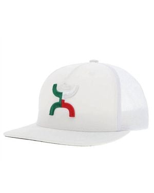 Hooey Boquillas Snapback Cap - White