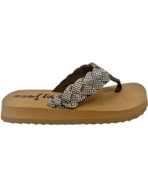 Very G Glimmer Flip Flops Sandal - Black