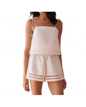 Omika Tillie Square Neck Tank Top - Pink