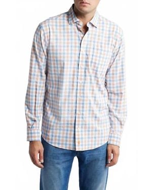 Johnnie-o Mcarthur Button Down Shirt - Blue