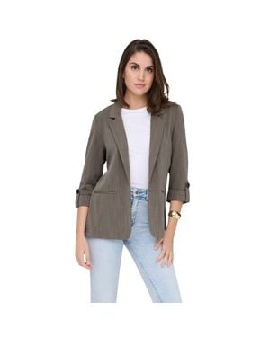 ONLY Viscose Blazer - Brown