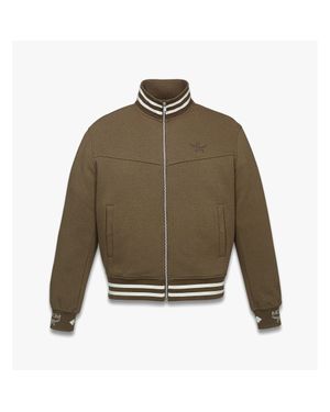MCM Essential Logo Ponte Track Jacket - Green