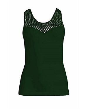 Phat Buddha Mesh Tank Top - Green