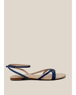Shu Shop Betty Flat Sandal - Natural