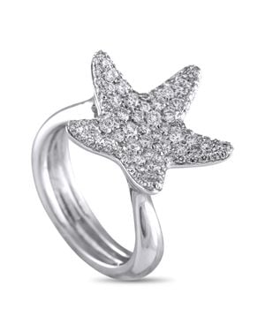 Pasquale Bruni 18K 0.98Ct Diamond Starfish Ring Pb09-050225 - Metallic
