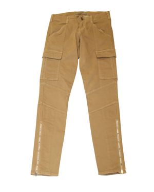 J Brand Houlihan Sahara Cargo Pants With Ankle Zip - Natural