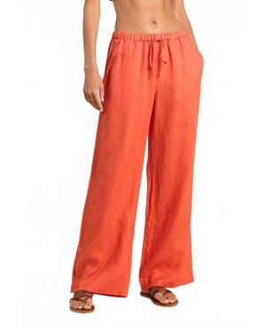 Trovata Vera Wide Leg Pants - Red