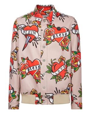 Philipp Plein Bomber Love - Red