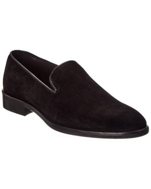 M by Bruno Magli Ellington Suede Loafer - Black