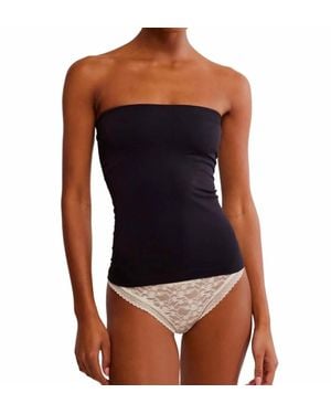 Free People Carrie Seamless Tube Top - Black