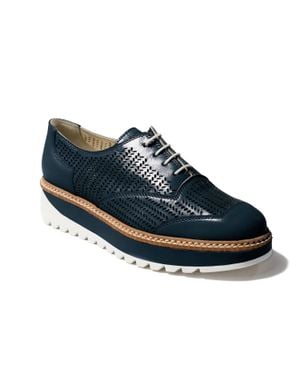 REV SHOES Liz Oxfords - Blue