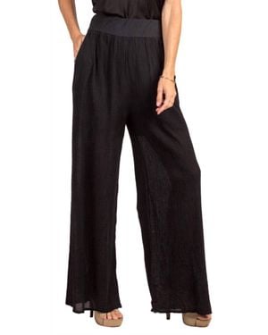 Gigi Moda Pescara Cotton Pants - Black