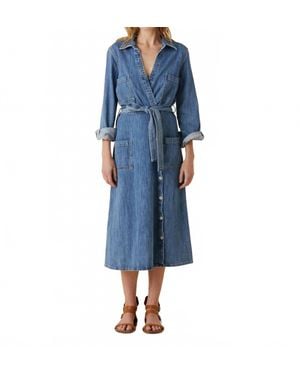 Le Jean Misty Denim Dress - Blue
