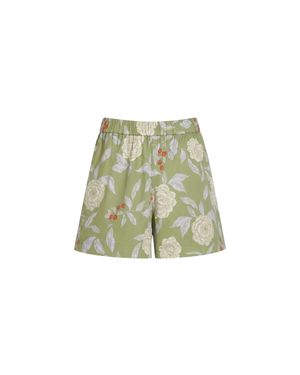 Tanya Taylor Fallon Everyday Short - Green