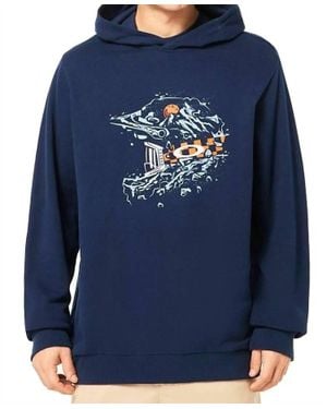 Oakley Finish Line Hoodie - Blue