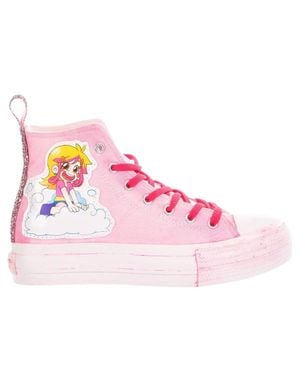 MIMANERA Airlines Platform Sneaker - Pink