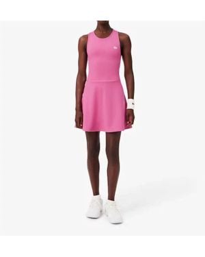 Lacoste Ultra Dry Sport Mini Dress - Pink