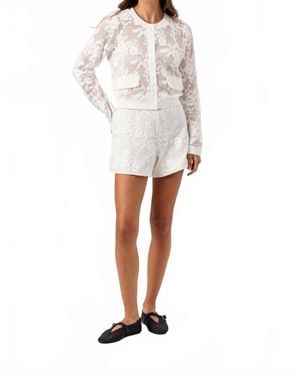 Sundays Rosina Slim Fit Shorts - White