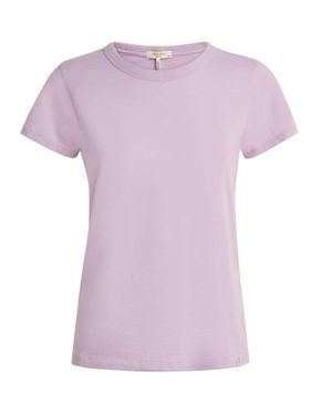 Rag & Bone The Slub Tee - Purple