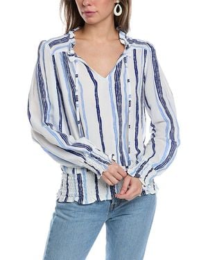 Walker & Wade Walker&Wade Milano Top - Blue