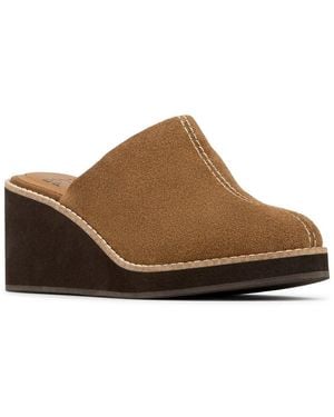 Donald J Pliner Janella Suede Mule - Brown