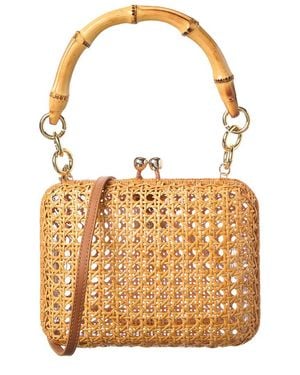 Serpui Giulia Om Top Handle Bag - Metallic
