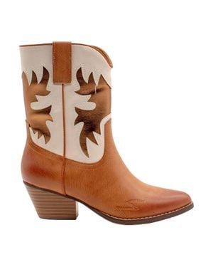 Volatile Spur Western Boot - Brown