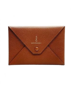 Santa Ynez General Envelope Wallet - Brown