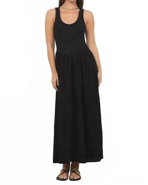Lamade Olivia Scoop Neck Dress - Black