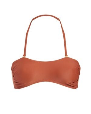 Olive Surf The Mel Bikini Top - Red