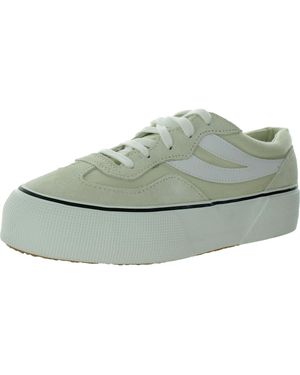 Superga 3041Revolley Suede Lifestyle Skate Shoes - Green