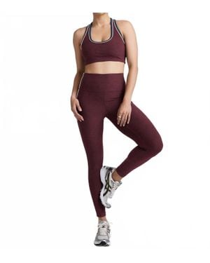 Beyond Yoga Spacedye Ready Bra - Red