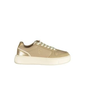 U.S. POLO ASSN. Beige Polyurethane 's Sneaker - Natural