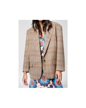 Smythe Massive One Button Blazer - Natural