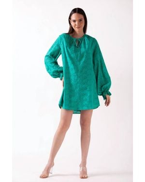Designer Green Long Sleeve Shift Dresses for Women - Up to 61% off | Lyst
